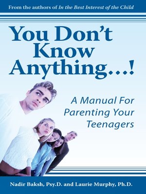 cover image of You Don't Know Anything...!